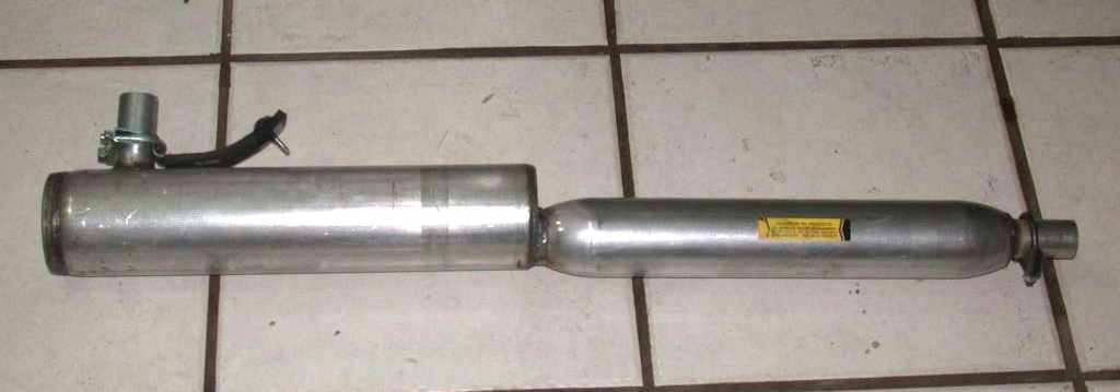 Quiet muffler on sale for generator